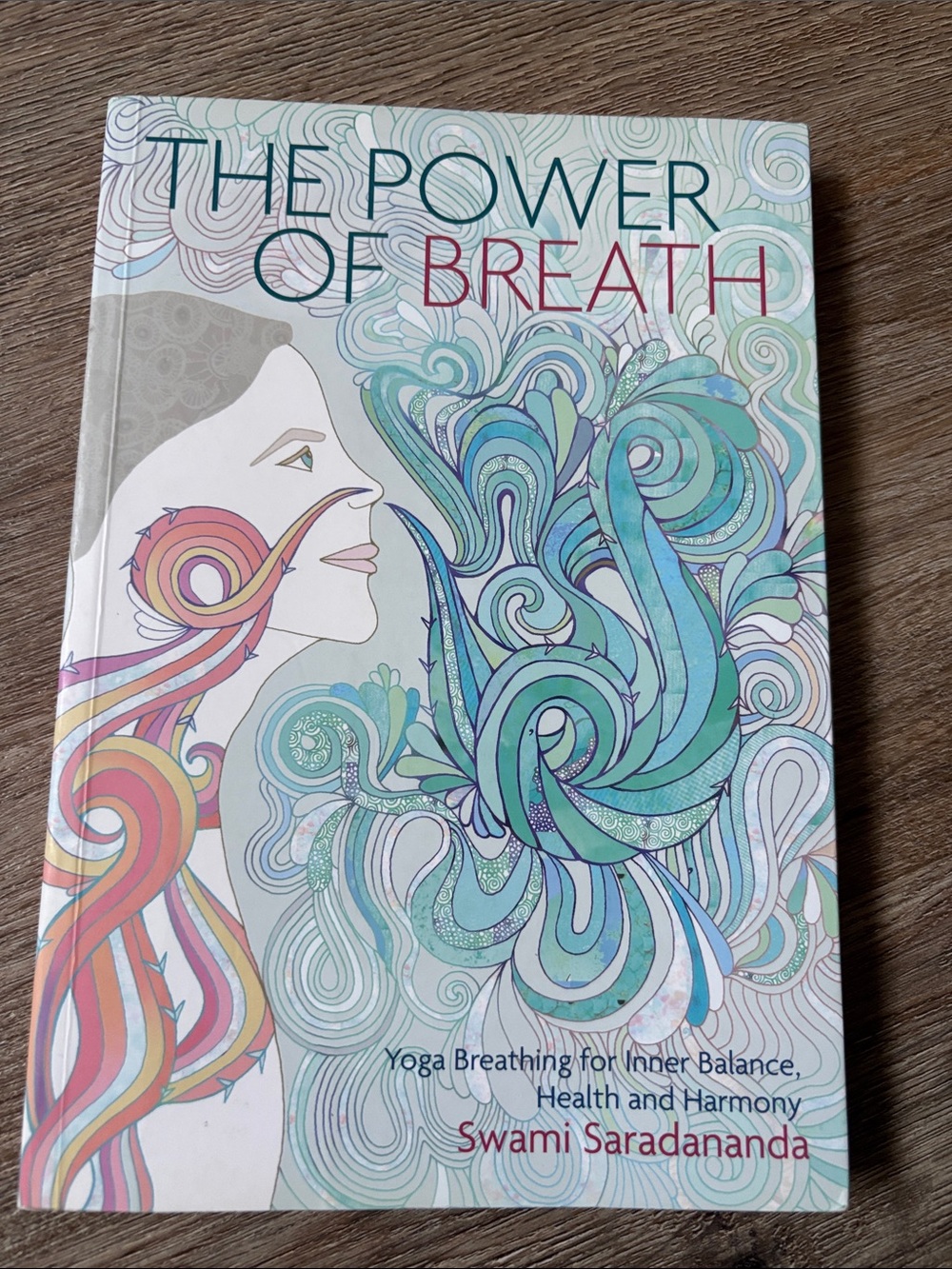 The Power of Breath by - Turquoise & Multicolor Cover